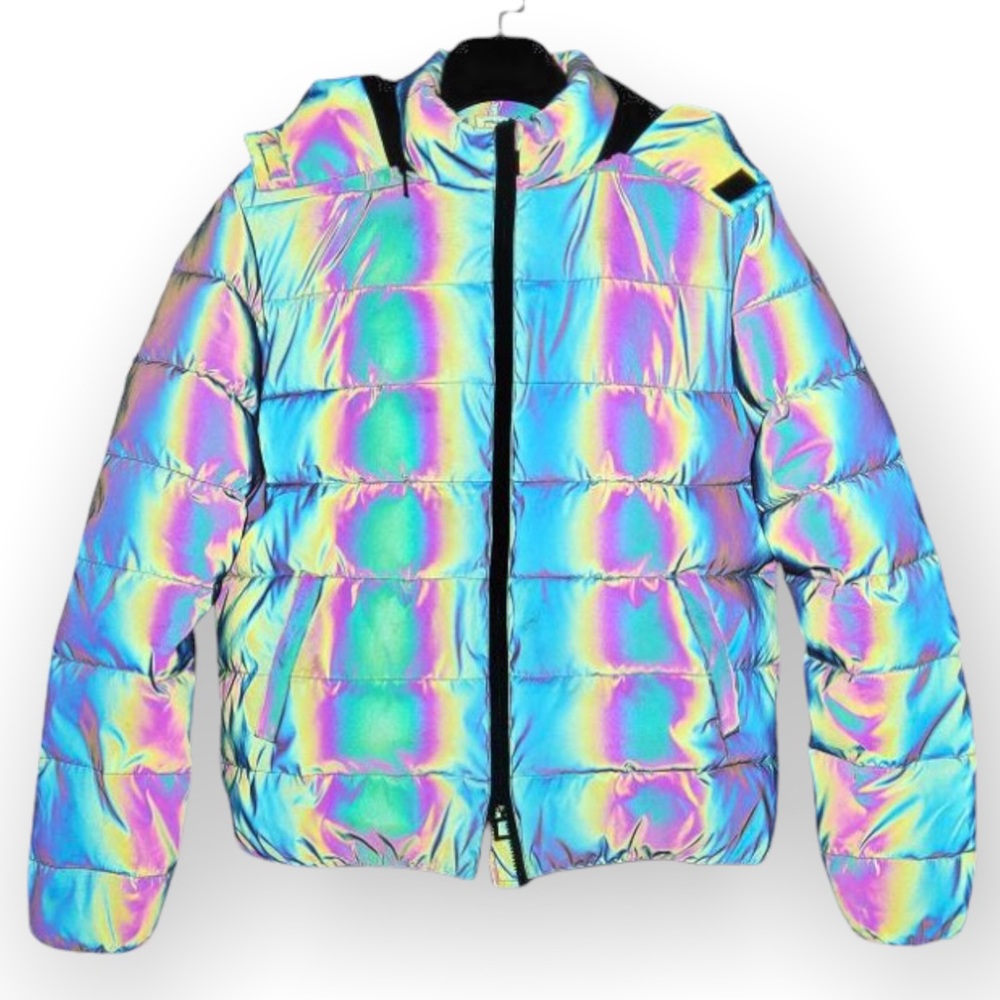 Illusive Hooded Bubble Coat